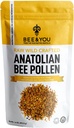 Abeille et vous Abeille Granules de pollen, 16oz (1lb) Sachet, 100% Pure, Supplément naturel, Antioxydants, Protéines, Vitamines, Acides aminés, pour adultes, femmes, hommes