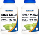Nutricost Bitter Melon 600mg, 180 Capsules (2 bouteilles)