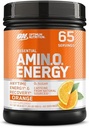 Optimum Nutrition Amino Energy - Pre Workout with Green Tea, BCAA, Amino Acids, Keto Friendly, Green Coffee Extract, Energy Powder - Orange Cooler, 65 Servings (Packaging May Vary)