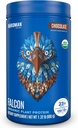 BIRDMAN Falcon Poudre de protéines végétaliennes organiques, sans Stevia et sans sucre, protéines végétales, faible teneur en glucides, sans produits laitiers, kéto, protéines non lactoniques, probiotiques, protéines de pois - 18 portions - 1,32lb
