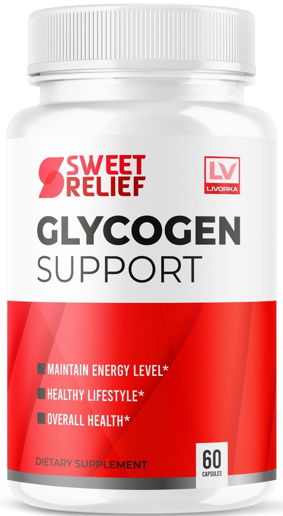 LIVORKA Sweet Relief Glycogen Support, SweetRelief GlycogenSupport Capsules, SweetRelief Support Pills, GlycogenSupportSweetRelief, 30 Capsules pendant 1 mois
