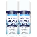 Gel d'Argent Colloïdal Extra Strength - Gel d'Argent Colloïdal activé 35ppm pour une puissance maximale - Fabriqué aux États-Unis - Formule structurée dans un emballage pratique 2