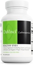 DAVINCI Labos Healthy Eyes - Supplément alimentaire pour maintenir une fonction visuelle saine et soutenir la santé oculaire* - avec des vitamines, minéraux, lutéine, lycopène, zéaxanthine et plus - 90 capsules végétales