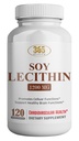 Lécithine LFE, haute puissance, 120 softgels, combinaison naturelle d'acides gras essentiels pour soutenir le cerveau et la fonction nerveuse- Lécithine grade alimentaire, 1200mg par portion, supplément alimentaire