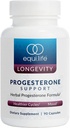 Equilife Hormone Balance Support pour les femmes, supplément de mélange à base de plantes avec noir Cohosh & Passion Flower pour soutenir le bien-être général, sans gluten, végétalien, non OGM, sans lait et sans soja, 90 capsules
