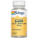 SOLARAY 5-HTP Plus St John's Wort - 30 capsules enrobées d'entérique - 100 mg - 30 portions