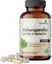 Futurebiotics Ashwagandha Extra Strength Stress & Mood Support avec BioPerine - Formule non OGM, 120 Capsules végétariennes