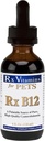 Rx Vitamines Rx B12 pour chiens et chats - Vitamine B12 Supplément liquide pour animaux de compagnie - Vitamines pour chiens de race petite et grande - Cat Health Supplies - 4 oz.