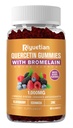 Quercétine avec Bromelain, Zinc et Vitamine C - Vitamines cardiovasculaires, soutien à la consommation -Vegan - Quercétine pure pour les enfants et les adultes - Non-OGM 60 Compte