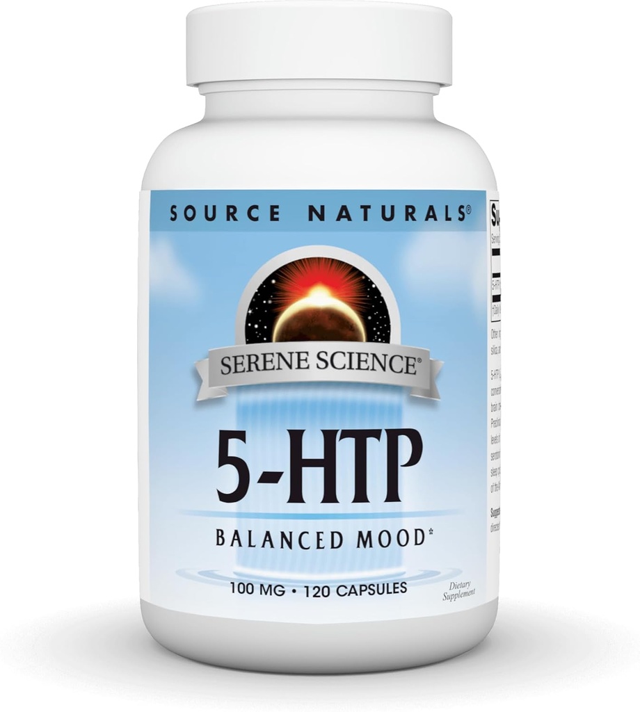 Source Naturals Serene Science 5-HTP, 100 mg - 120 capsules