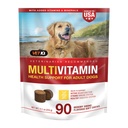 VetIQ Multivitamine Supplément pour chiens, Supplément de soutien de la santé Soft Chews, 90 Compte
