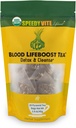 SpeedyVite® Blood Lifeboost Tea Supporte l'enlèvement des déchets du flux sanguin. *Contient de l'échinacée, de la camomille et plus
