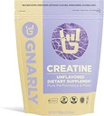Gnarly Nutrition Poudre de créatine – Creapure, Supplément de créatine végétalien – NSF Sport certifié, Récupération optimisée – Sports Nutrition – 5g Créatine monohydraté – Non aromatisé, 15,87 oz