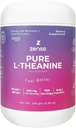 Pure L-Theanine poudre 100% [266gm-1,250 portions] Supplément naturel L-Theanine - Un seul ingrédient, sans sucre, soja, remplissage, mélatonine, non-OGM, végétalien