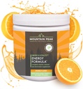 Mountain Peak Nutritionals Formule d'énergie - Tous en poudre multi-minéraux - Complément alimentaire complet, vitamine, minéral et électrolyte pour les hommes et les femmes - Arôme orange (255g, 30 portions)
