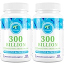 Probiotiques pour les femmes et les hommes - 300 milliards d'UFC, 24 souches Probiotiques + 15 herbes biologiques Prébiotiques pour la digestion, la santé gustative, immunitaire, la constipation, la diarrhée et la santé du corps entier - 4 mois d'approvisionnement