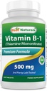 Meilleure vitamine B1 naturelle comme mononitrate de thiamine 500 mg 120 comprimés (120 Nombre (paquet de 1))