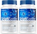 LIVORKA (2 Pack) Sciatisoothe - Supplément Sciatisoothe, Sciati Soothe, Sciatisooth Vitamines, Sciatisooth, Sciati Soothe Supplément, Sciati Sooth Capsules, Sciati Sooth, 120 Capsules pendant 2 mois
