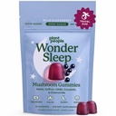 Plant People WonderSleep Champignon Gommies Supplément Mini avec Reishi Super Champignons, Safran, Wild Elderberry Flavor No Sugar Vegan-friendly & Gluten-Free Taille d'essai