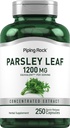 Piping Rock Parsley Supplement Capsules | 1200mg | 250 Pills | Herb Leaf Extract | Non-GMO, Gluten Free