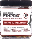 WINPRO Animaux de compagnie Santé et bien-être Chews pour petits chiens, 60 Chews mous, Plasma alimenté, supplément sans grains pour petits chiens offrant un soutien vital et immunitaire