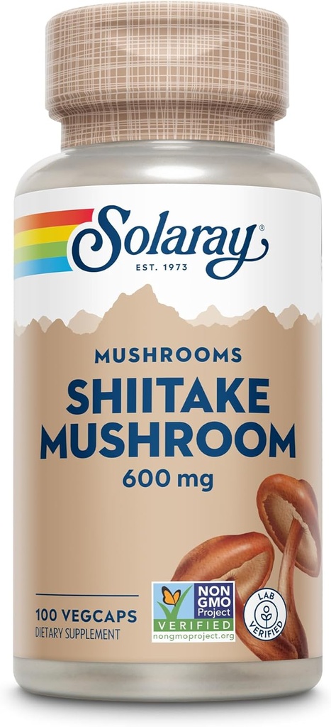 SOLARAY Champignon Shiitake 600 mg