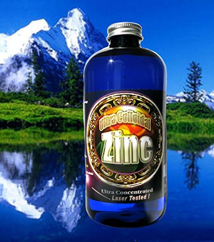 Silver Mountain Minerals Colloïdal Zinc liquide Mineral Concentrate 16 Oz. 240 PPM