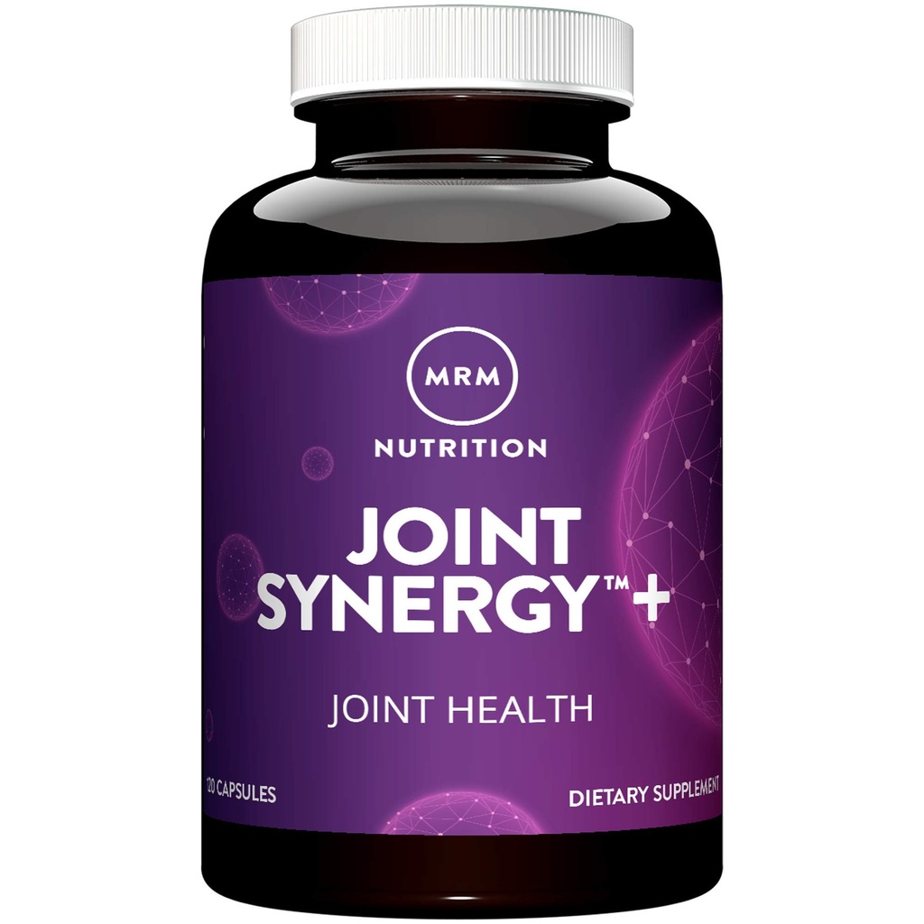MRM Nutrition Mixte SynergyTM+--Sante articulaire avec Theracurcumin®-- 120 capsules sans gluten