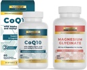 Nature's Lab Gold CoQ10 + Acide alpha lipoïque + Acétyl L-Carntine HCL + Glycinat de magnésium 400mg