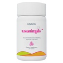 USANA Usanimals Multivitamine pour les enfants - Comprimés quotidiens à croquer avec des vitamines A, C, D, E, B6, B12, Zinc, Fer - Soutient la santé immunitaire, osseuse et cérébrale - Nutriments essentiels pour les âges 2-12 - 56 comprimés