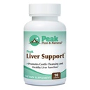 Peak Pure & Natural Peak Liver Support Lait Thistle Based Liver Support Supplément de nettoyage et de désintoxication du foie 90 Capsules