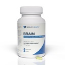 Supplément de soutien aux neurotransmetteurs équilibrés - Zinc, B6, Biotine pour fonction cognitive - 90 Capsules de Veggie (Brain)