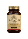 Solgar B-Complex 100" - 100 comprimés - Métabolisme énergétique, santé cardiovasculaire, support du système nerveux - non-OGM, végétalien, sans gluten - 100 portions