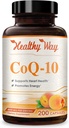 Healthy Way CoQ10 400mg 200 Capsules Absorption rapide - Non-OGM
