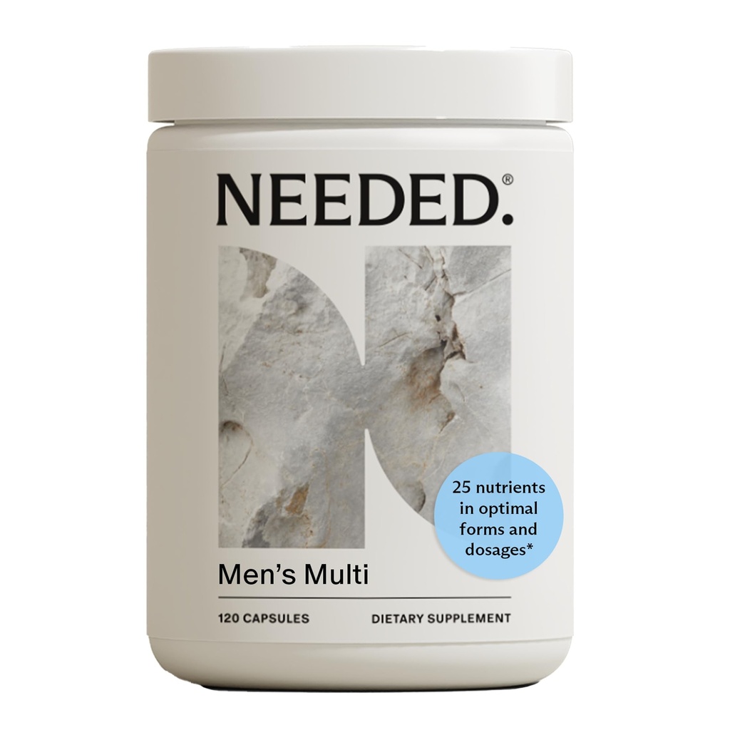 J'avais besoin. Multivitamine pour les hommes - 25 nutriments optimaux pour la fertilité et la santé des hommes - Multivitamine pour hommes avec vitamine D3 2000IU, B12 vitamines, 200 MCG Sélénium - supplément de fertilité pour hommes, 30 jours d'approvisionnement