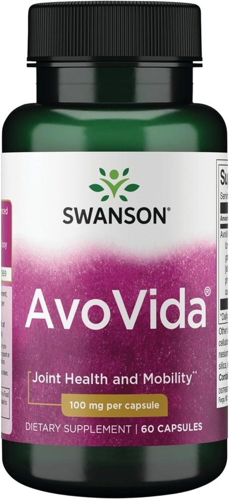 Swanson Avovida 100 Milligrammes 60 Capsules