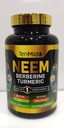Supplément Neem Leaf - Formule 8in1 - Combiner avec Berberine, Turmeric, Saint Basilic, Amla, Artichaut, Thistle de lait et poivre noir - Soutien immunitaire - 120 capsules pour 4 mois d'approvisionnement