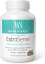Facteurs naturels WomenSense EstroSense - Supplément de soutien à l'équilibre hormonal quotidien - Soutient une menstruation et une ménopause saines - Supplément naturel non-OGM - 120 capsules végétariennes (60 portions)