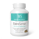 Facteurs naturels WomenSense EstroSense - Supplément de soutien à l'équilibre hormonal quotidien - Soutient une menstruation et une ménopause saines - Supplément naturel non-OGM - 120 capsules végétariennes (60 portions)