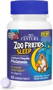 21st Century Zoo Friends Sleep Chewable Melatonin, Raspberry Flavor, 60 Count