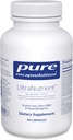 Encapsulations pures UltraNutrient - Minéraux et multivitamines - Soutient la santé du foie et du cœur* - Supplément pour antioxydants - avec vitamine C, CoQ10 et plus - Sans gluten - 90 capsules
