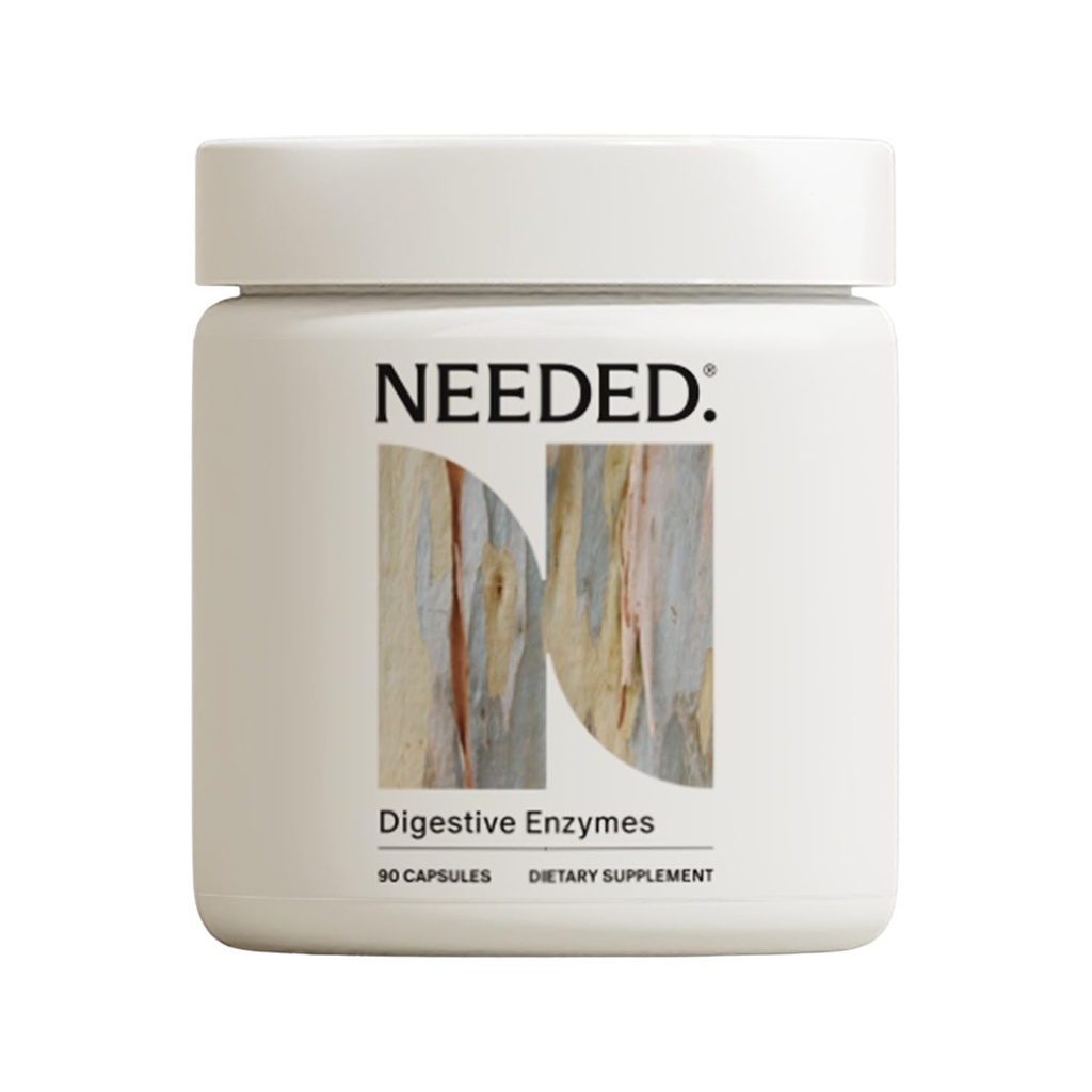 J'avais besoin. Support des enzymes digestives - Support quotidien des enzymes essentielles pour le soulagement des ballonnements - 90 capsules avec 14 enzymes digestives soutenues cliniquement