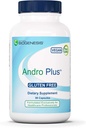 Nutra BioGenesis Andro Plus - Tribulus Terrestris Extract for Men, Supplément de la racine de maca pour la vitalité des hommes avec Muira Puama, Soutien à la santé et au bien-être - 90 Capsules végétariennes
