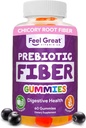 Gommies de fibre prébiotiques par Feel Great Vitamine Co (60 Gommies)
