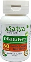 Trikatu Forte Capsules 500 mg. 60 Gél. Capsules Trikatu (Pippali, Kali Mirch, Sonth) Extraits Capsules pour hommes et femmes.