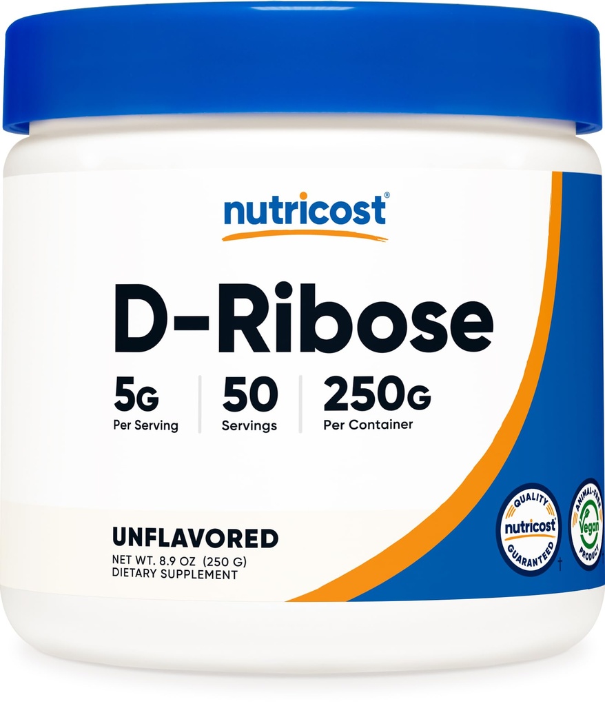 Poudre Nutricot D-Ribose (250 grammes)
