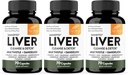 Sandhu's Liver Cleanse Detox & Repair Support (paquet de 3) , 70 Capsules (paquet de 3) , Supplément à base de plantes pour la santé du foie , Thistle de lait Dandelion racine Andrographe avec 8 minéraux
