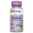 SOLARAY Pygeum Bark Extract 50mg - Supplément Pygeum pour le soutien de la santé de la prostate - Garanti de contenir 6,5mg stérols végétaux comme Beta Sitostérol, non-OGM, végétalien, garantie de 60 jours, 60 Serv, 60 VegCaps