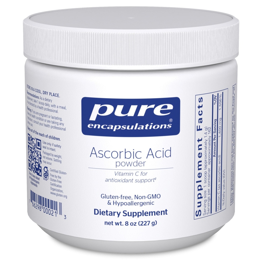 Encapsulations pures Poudre d'acide ascorbique