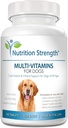 Multivitamines pour chiens, soutien quotidien aux vitamines et minéraux, compléments nutritionnels pour chiens pour toutes les races et les tailles de canines, favorise la santé immunitaire chez les animaux de compagnie, 120 comprimés à croquer
